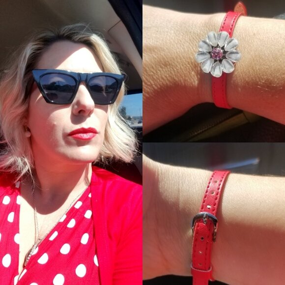 Retro Flower bracelet - Picture 3 of 3